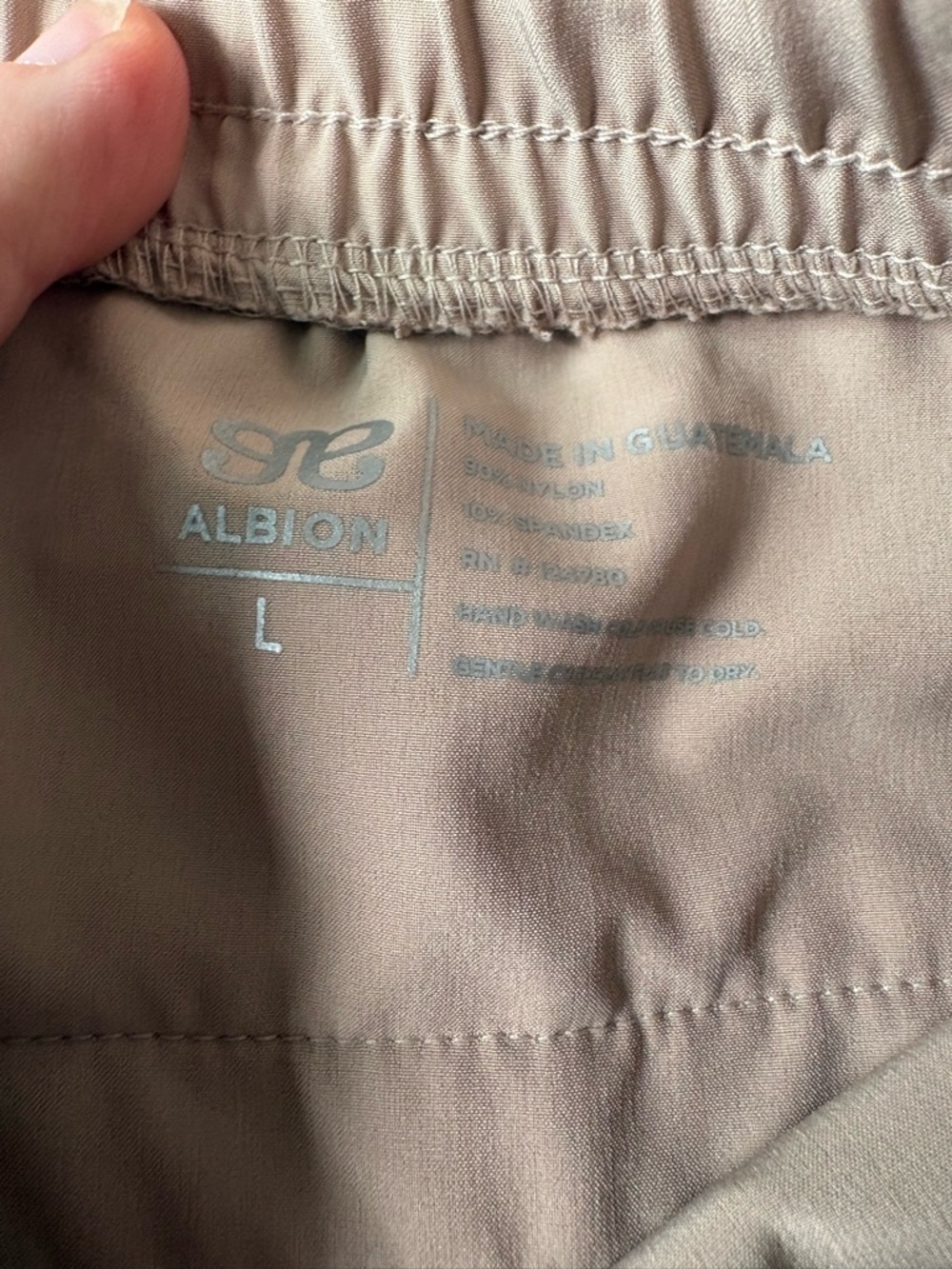 Albion Jetsetter Cargo Joggers in Cobblestone - Picture 5 of 7